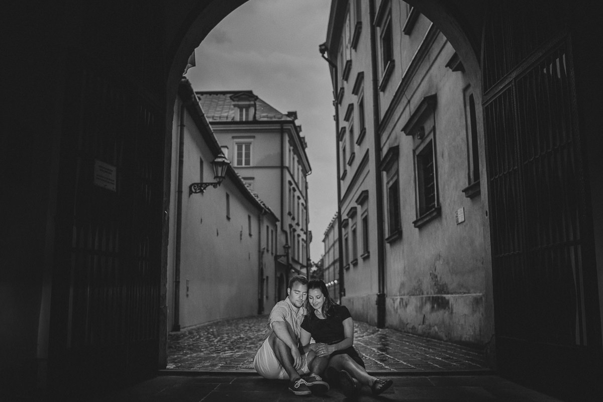 pre wedding destination engagement photography in Krakow Poland