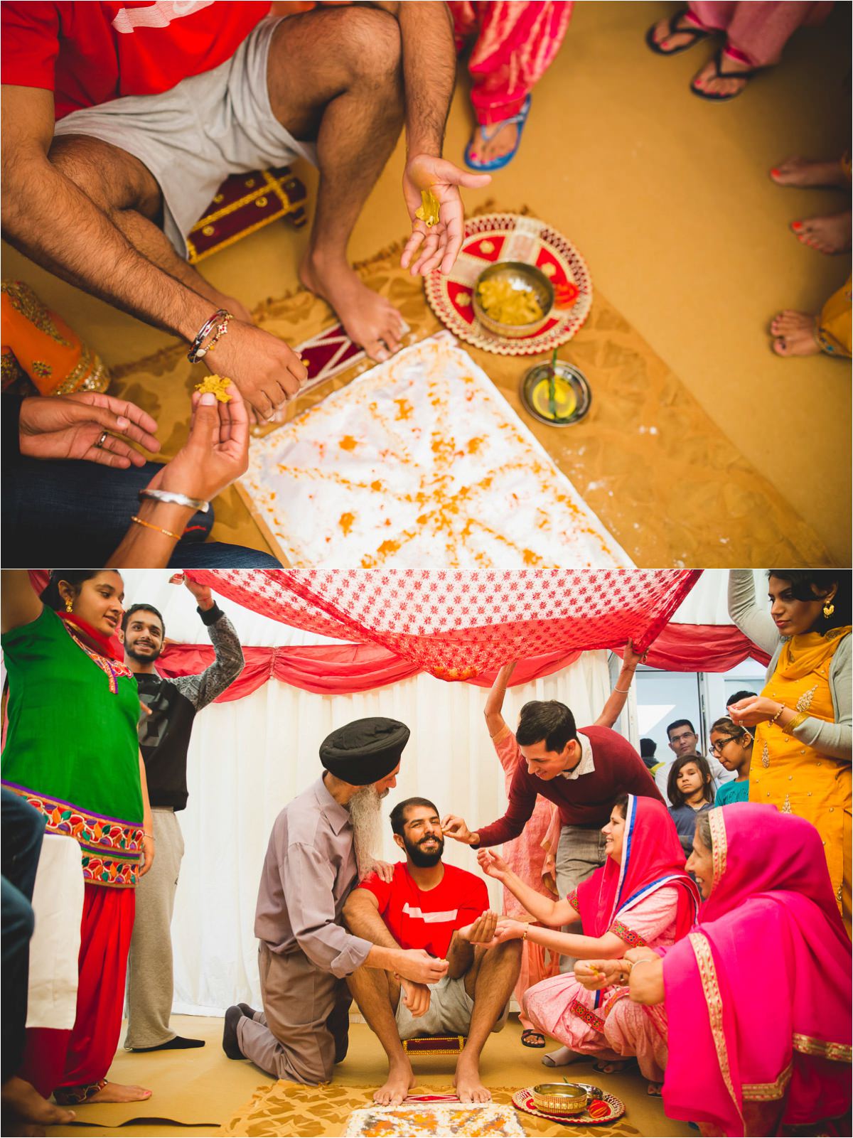 Sikh Maiyan Ceremony Indian London Wedding Photographer