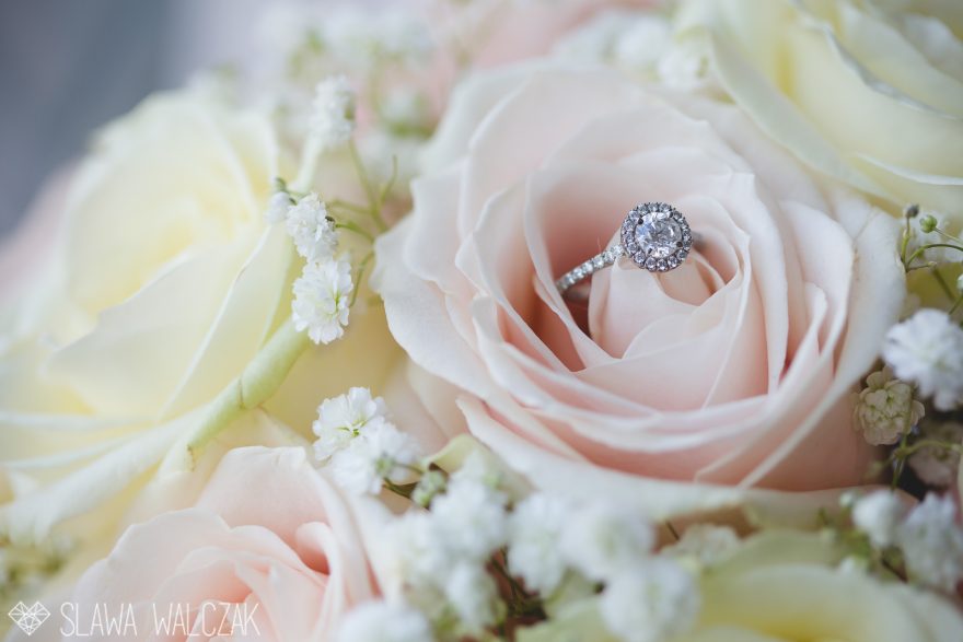 wedding ring close up