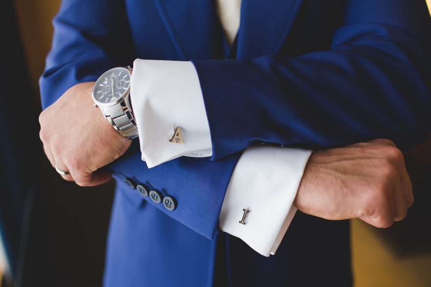grooms personalised cufflinks