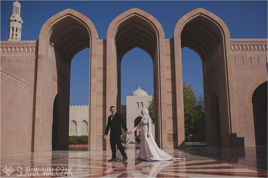 wedding anniversary photo shoot from grand mosque muscat oman