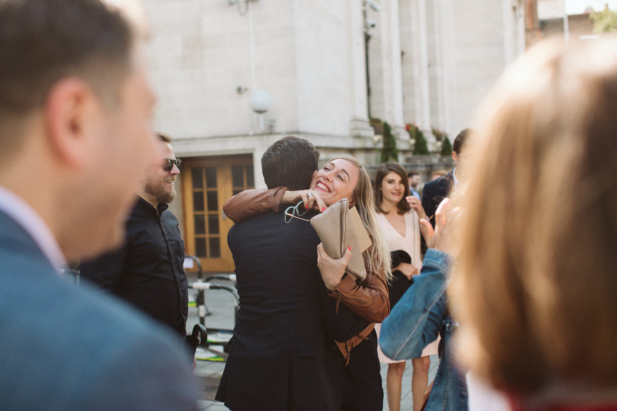 Wedding Photography at the Islington Town Hall and the Drapers Arms
