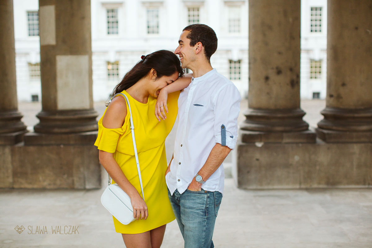 Greenwich Engagement Photography