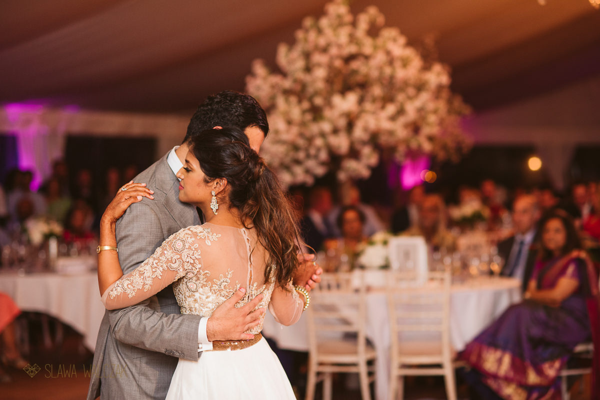 First Dance at an Asian Wedding in Chiswick House