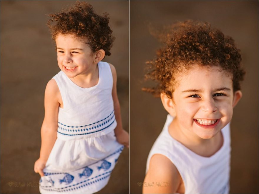 Fun relaxed family photos on the beach in Muscat Oman
