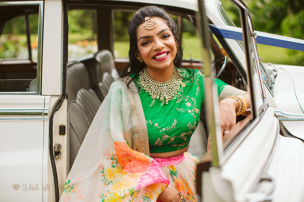Tamil Bride at an Asian wedding in Kew Gardens