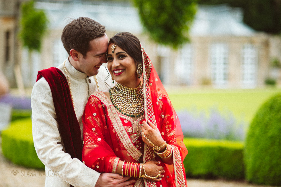 Indian Asian Bride photography at Harlaxton Manor Wedding