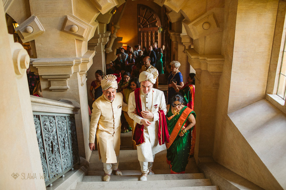 Indian Hindu ceremony at Harlaxton Manor