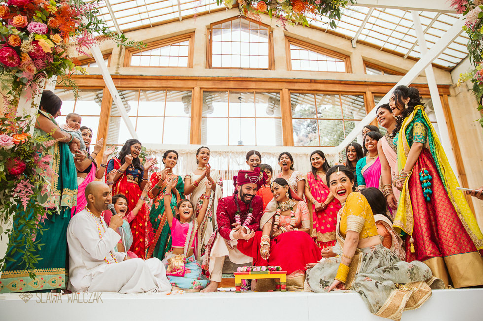 Indian Wedding Photography at Kew Gardens