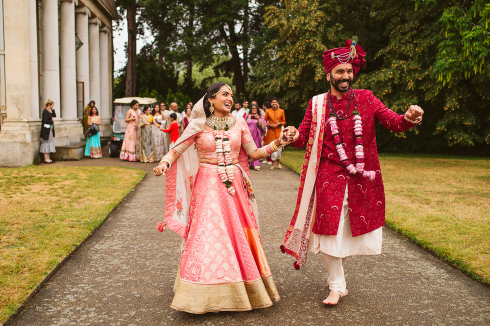 Contemporary Indian Wedding Photos Kew Gardens London