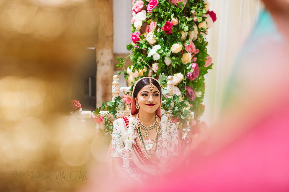 Indian Wedding ceremony at Headston Manor The Great Barn