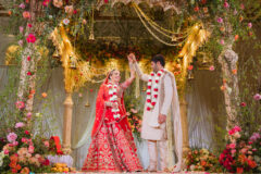 mandap photo from a luxury Indian wedding in London