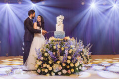 elegant cake cutting photo from and Indian Wedding