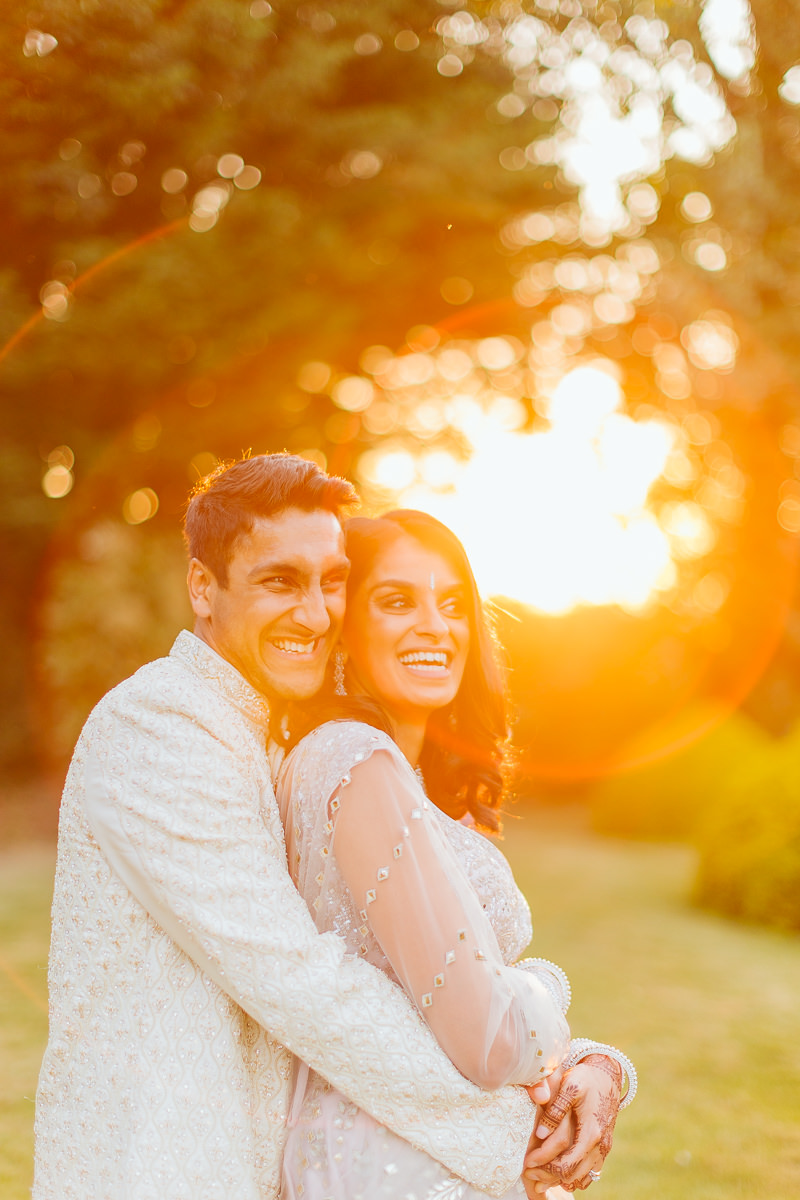 golden hour couple photography at Manor by the Lake