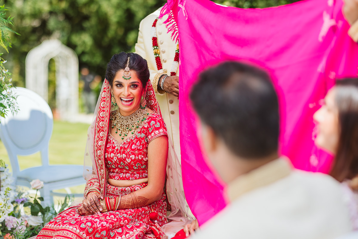 Indian wedding ceremony at Manor by the Lake