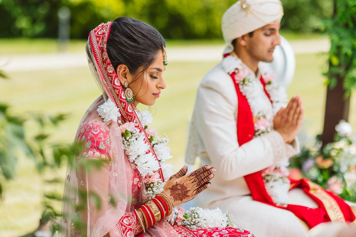 Indian wedding ceremony at Manor by the Lake