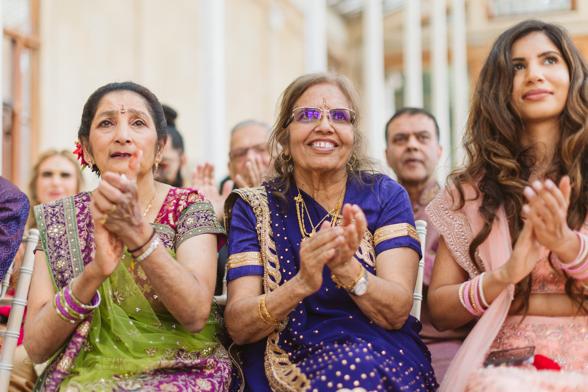 guest photos of an Indian wedding at Kew Gardens