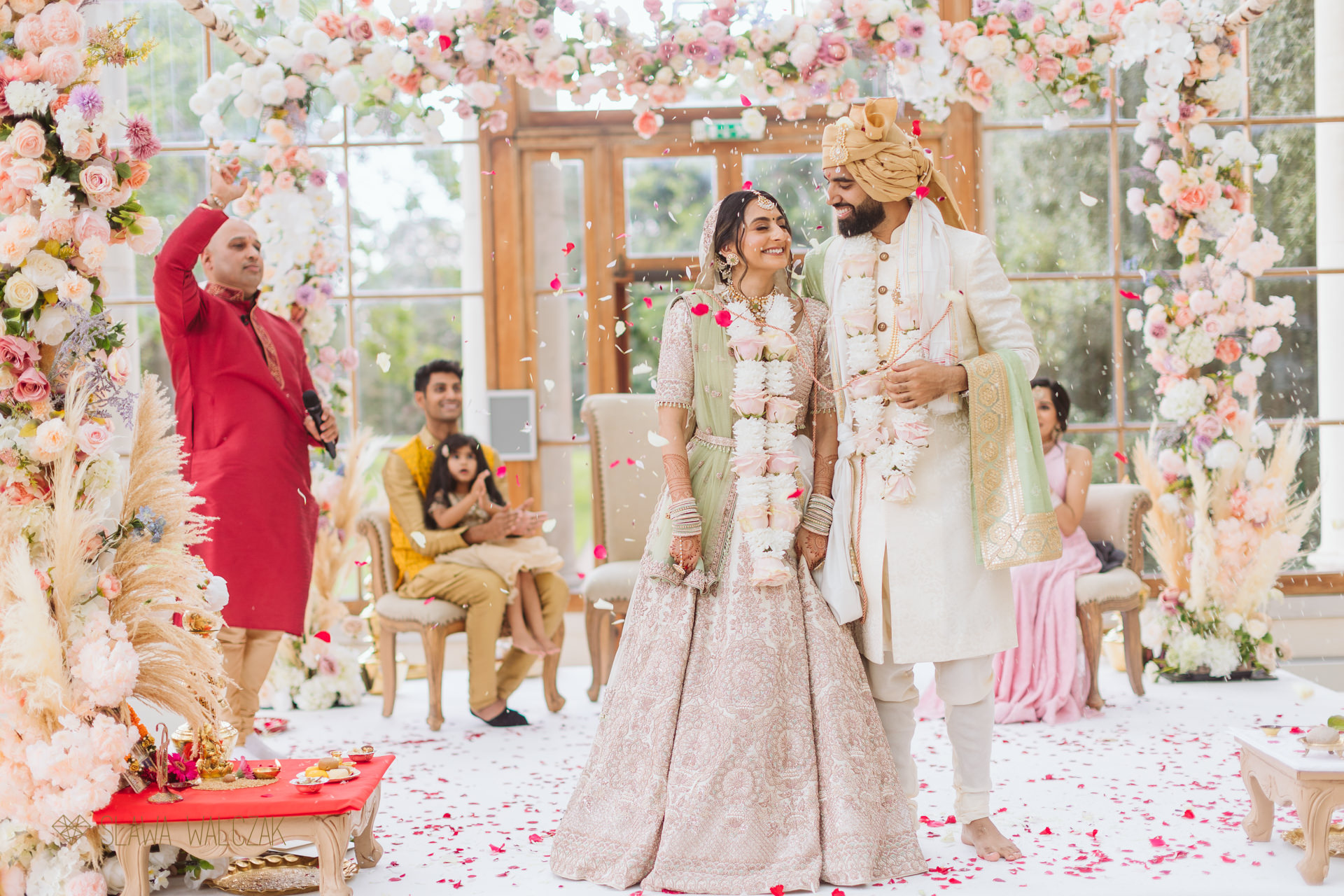 Kew Gardens Hindu wedding photography