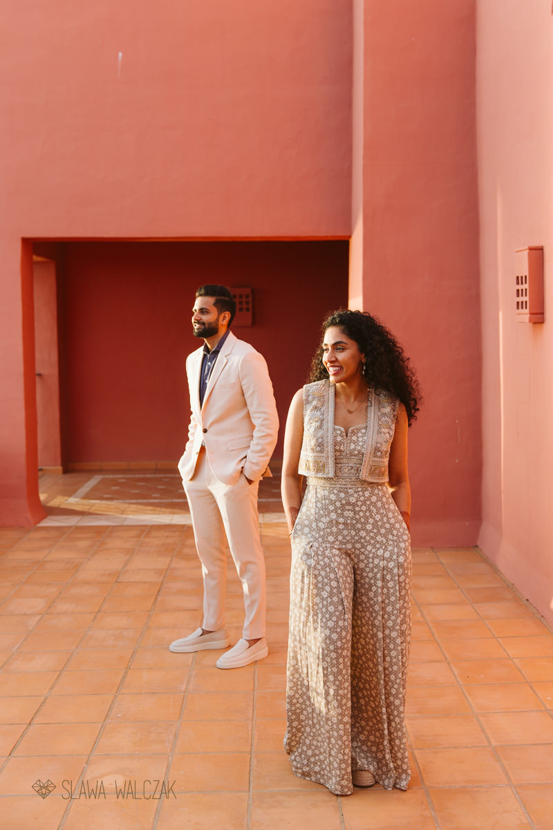 beautiful colorful photo from an engagement session in Gran Canaria
