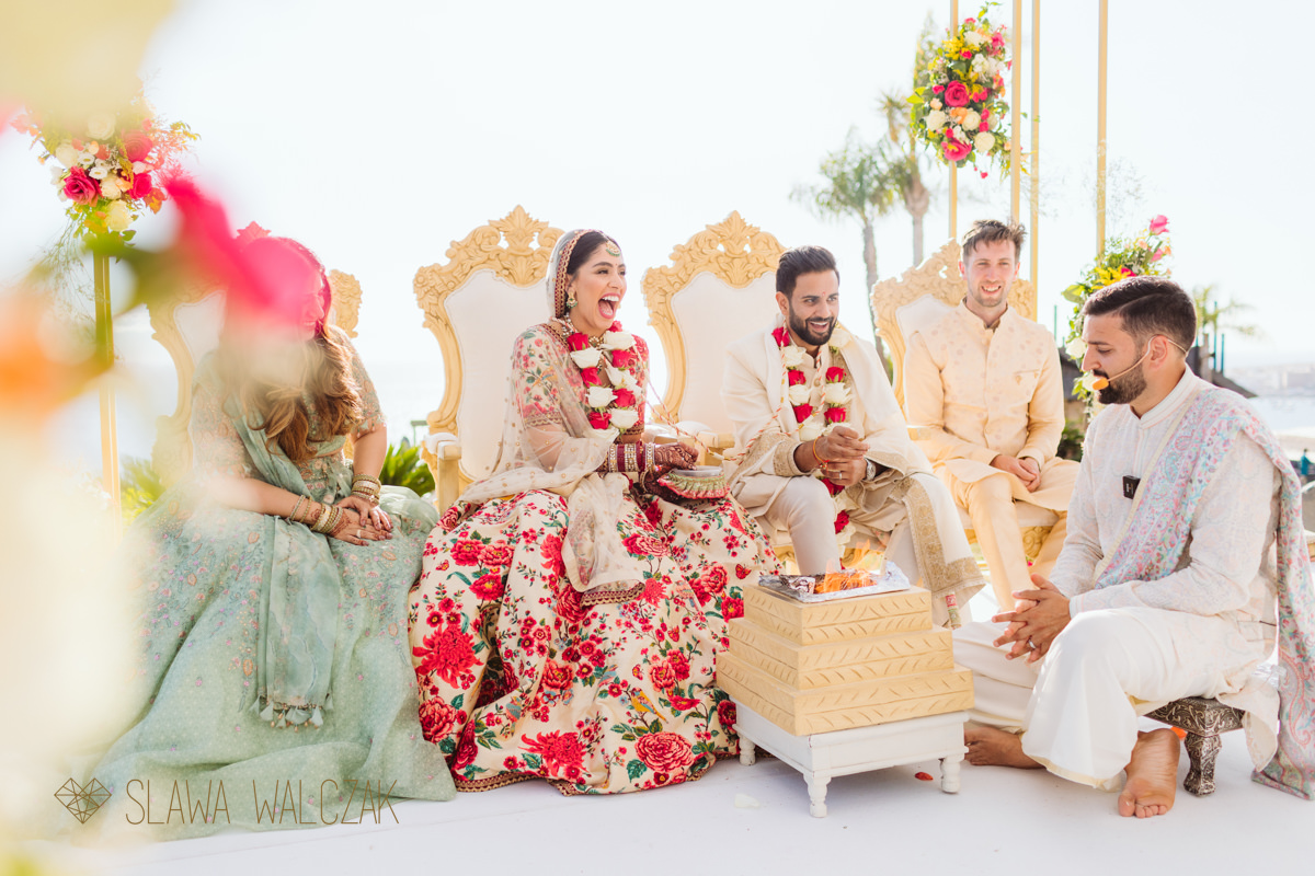 Hindu ceremony photography from a Ritz Carlton Abama Indian wedding