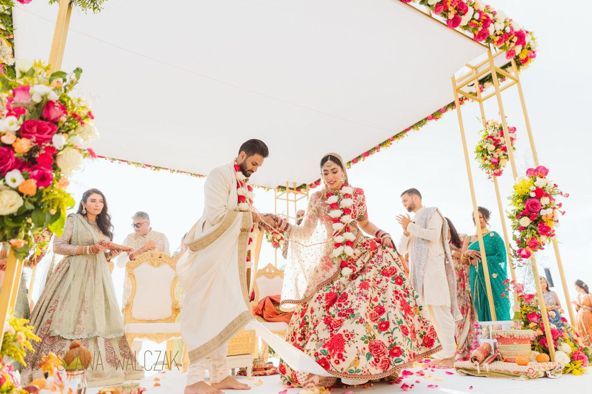 Hindu ceremony photography from a Ritz Carlton Abama Indian wedding