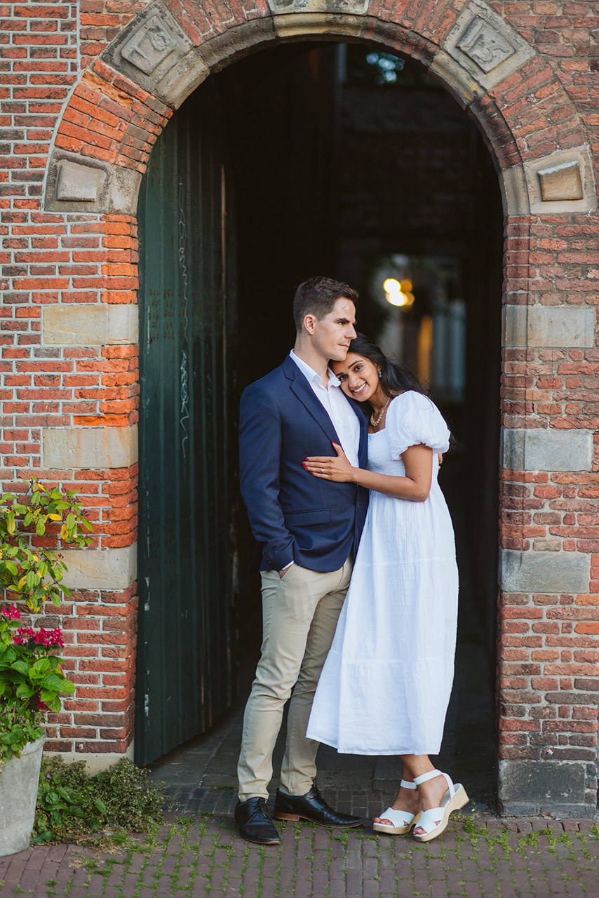 pre wedding engagament photos from Amsterdam