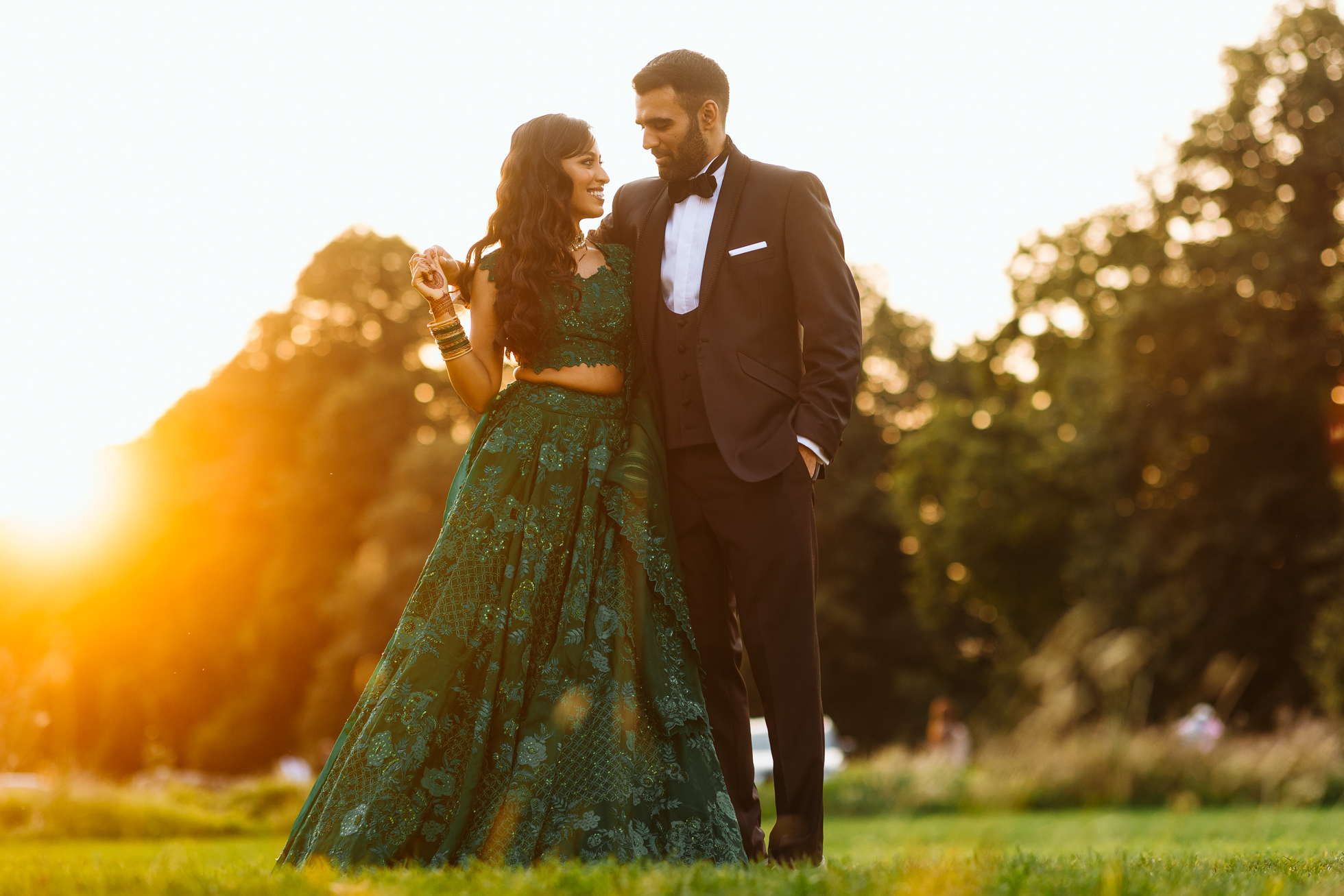 elegant and romantic couple shoot at Syon Park Walled Garden Wedding